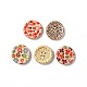 Round Painted 4-hole Basic Sewing Button NNA0Z9A-2