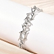 Браслеты-цепочки из нержавеющей стали 304 для женщин BJEW-D385-07P-2