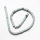 Electroplate Non-magnetic Synthetic Hematite Bead Strands G-F300-20A-07-2