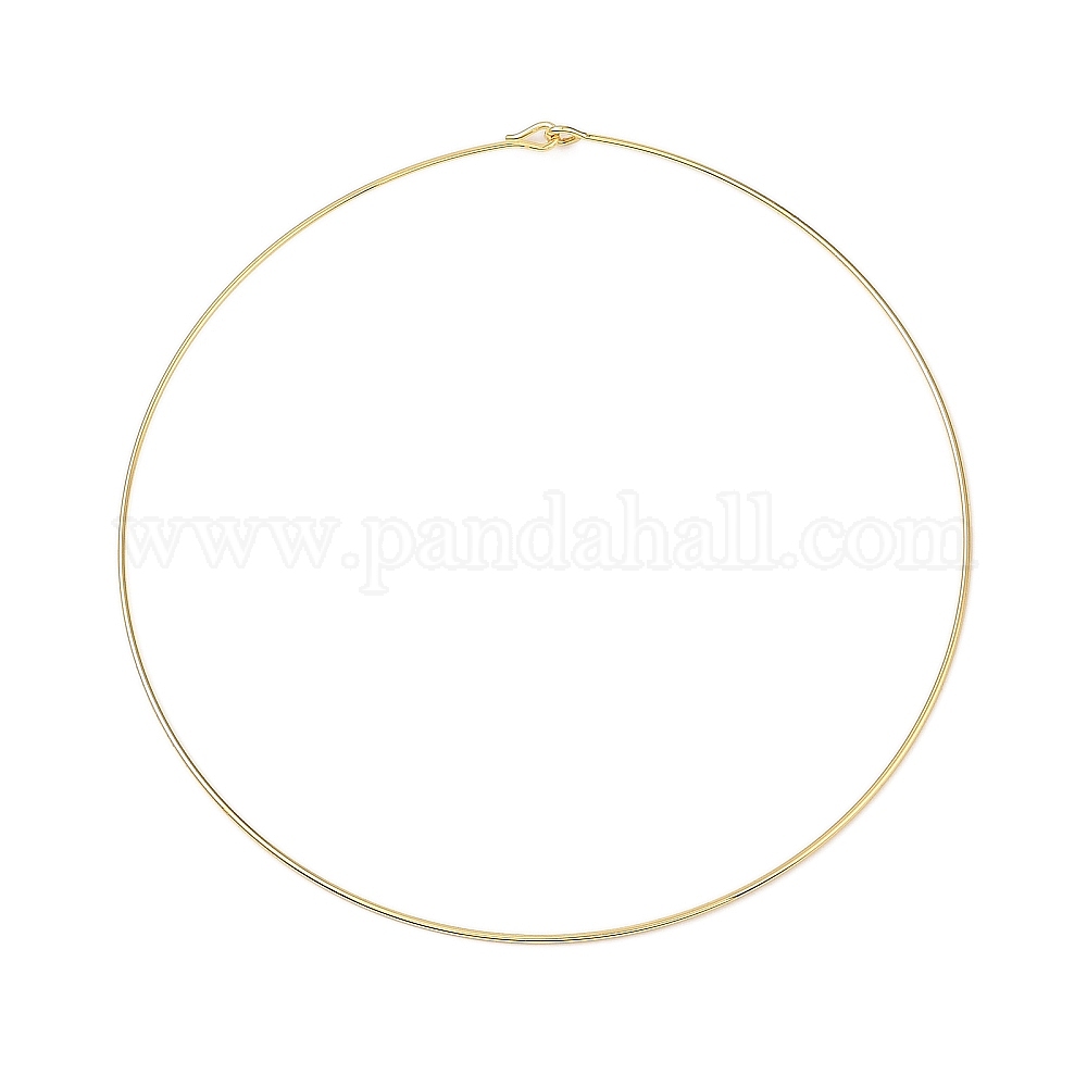 Collier Ras Du Cou En Acier Inoxydable Doré - Chaîne Maille Ajustable - Pendentif Feuille