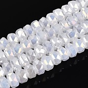 Гальванические стекляныне бусины EGLA-N022-05B-B01