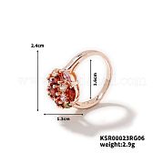 Латунное кольцо с цирконием Micro Pave для женщин WQ4678