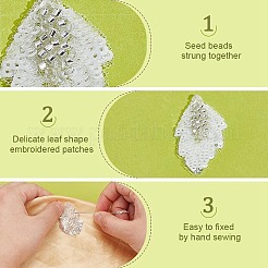 Компьютеризированная вышивка тканью утюжок на / шить на заплатках DIY-FG0006-29B