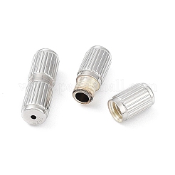 Застежки из стерлингового серебра с родиевым покрытием STER-K173-09P