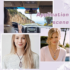 12 шт. 4-х цветные вощеные хлопковые нитки для макраме-мешочки&nbsp;NJEW-PH01573