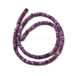 Окрашенные синтетические нити из имперской яшмы G-Z089-A03-K