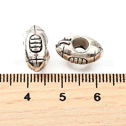 Европейские сплавочные бусины тибетского стиля  TIBE-L008-29AS