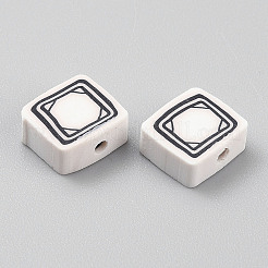 Manuell Polymer Ton Perlen&nbsp;CLAY-WH0005-06E