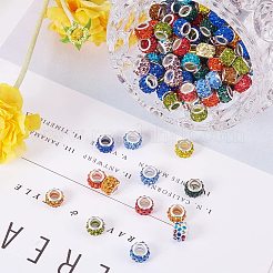 Полимерная глина горный хрусталь Европейский бисером CPDL-NB0001-07