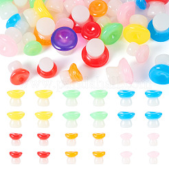 30 шт. 2 стиля светящегося смоляного грибного украшения&nbsp;RESI-TA0004-02B