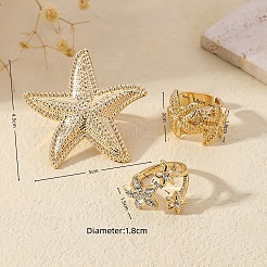 Комплекты колец-манжет из сплава со стразами для женщин JG5822-4