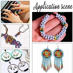 180 г двухцветной краски для выпечки k15 стеклянные бусины&nbsp;SEED-JQ0003-01C-4mm