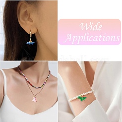 4 шт. 4 подвески в виде динозавра с покрытием из латуни и эмали&nbsp;KK-CJ0003-32