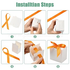 30 Stück 5 farbige Geschenkboxen aus Karton für Süßigkeiten&nbsp;CON-FS0001-27
