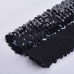 Perle di plastica paillette elastiche&nbsp;PVC-WH001-A01-45mm