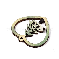 Подвески из дерева тополя с принтом&nbsp;FIND-N005-74U-02