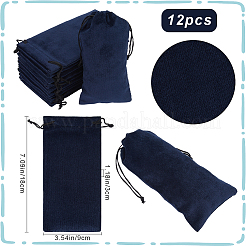 12 шт. бархатный мешочек для хранения очков с завязкой&nbsp;ABAG-BBC0001-16C
