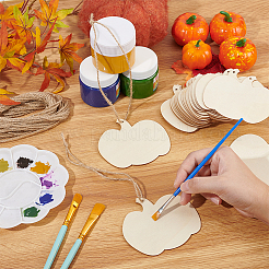 Деревянные подвесные украшения&nbsp;WOOD-WH0030-94