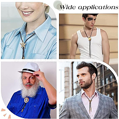 Железная застежка-молния для галстука-боло IFIN-GF0006-60