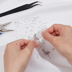 6 пара 3 стиля 925 крючка для сережек из стерлингового серебра FIND-GO0001-70