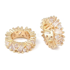 Латунные микропаве из прозрачного кубического циркония KK-C142-03LG