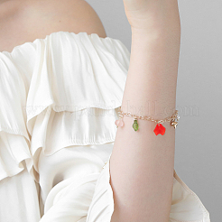 500 шт. 25 стиля прозрачных акриловых колпачков для бусин и подвесок FACR-WR0001-01