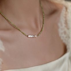 Женские прямоугольные бусины из натурального барочного пресноводного жемчуга Кеши и граненого круглого кубического циркония WG13B90-02