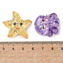 Transparente Harzcabochons&nbsp;CRES-L050-02A