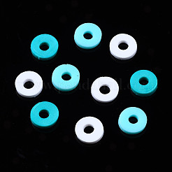 Полимерной глины ручной работы бисер нитей CLAY-R089-6mm-085