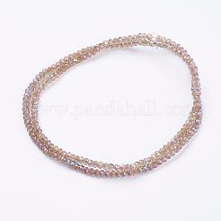 Стеклянные бусины GLAA-F078