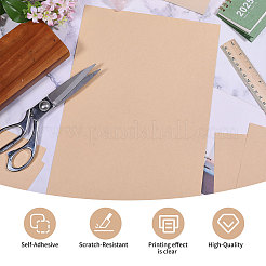 Наклейки из крафт-бумаги и ПВХ&nbsp;DIY-WH0899-410A