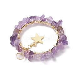 Подвески из смешанных натуральных и синтетических драгоценных камней PALLOY-JF02574