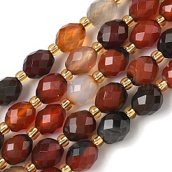 Природного сердолика нитей бисера&nbsp;G-F809-A52-01