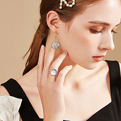 60 шт. 6 стиля оправы для кабошонов из нержавеющей стали 304 STAS-CD0001-11