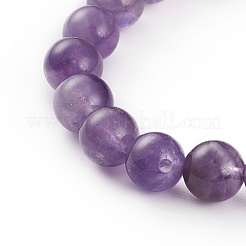 Braccialetti di perline elasticizzati con pietre preziose naturali e sintetiche&nbsp;BJEW-JB05826