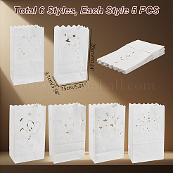 30 шт. 6 стильных светящихся сумок ABAG-GA0001-31