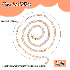 Железная талия цепь тела AJEW-WH20022-58G