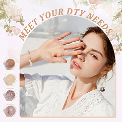 2 нити нити бусин из натурального кварца G-NB0005-25B