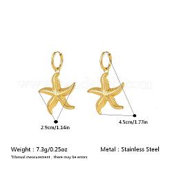 Boucles d'oreilles pendantes créoles en acier inoxydable 304&nbsp;DN9984-7