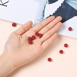 Бусины с класс А стразами&nbsp;RB-B026-27