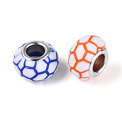 Акриловая эмаль европейские бусины&nbsp;GPDL-N006-01A-01