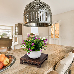 Деревянная подставка под цветочный горшок ODIS-WH0078-51B