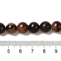 Naturels teints en blanc perles de jade brins&nbsp;G-M402-C04-18