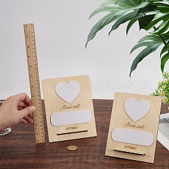 Деревянная табличка с объявлением о беременности DJEW-WH0058-29