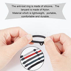 Набор для самостоятельного изготовления шнурка для ожерелья с защитой от потери&nbsp;DIY-GF0008-78