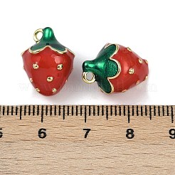 Colgantes de esmalte de latón&nbsp;KK-I358-070G-04