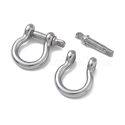 Застежки-пряжки из нержавеющей стали 304 для цепочки сумки&nbsp;STAS-C165-02B-P