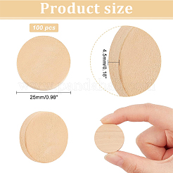 Деревянные круглые детали из бука WOOD-OC0002-37