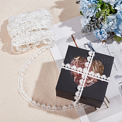 Кружевная отделка из полиэстера OCOR-WH0068-69