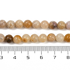 Природный агат бисер нитей G-U026-A07-6mm